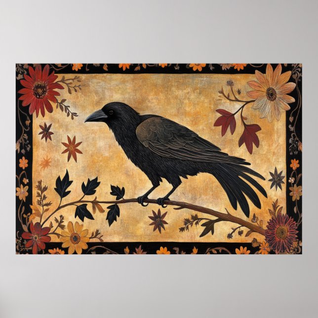 Poster Corvo de Outono (Frente)