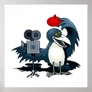 Poster Corvo do operador cinematográfico