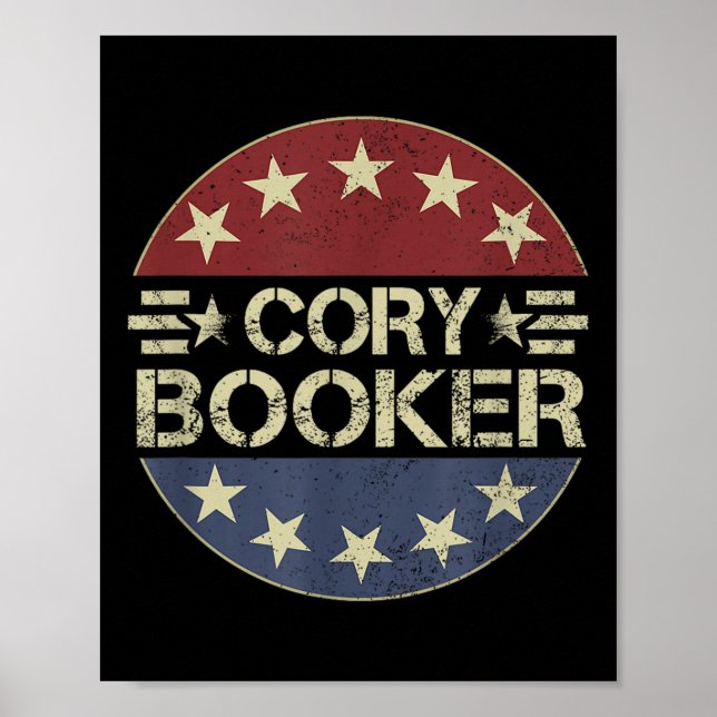 Poster Cory Booker Filibuster Nova Jersey Orgulhosa De Co (Frente)