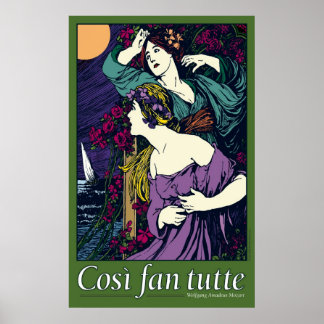 Pôster Così fan tutte, Opera