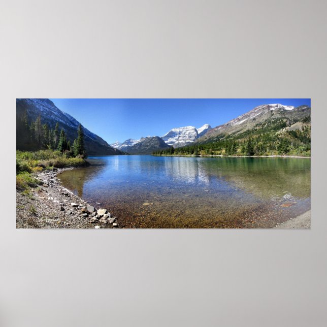 Poster Cosley Lake Outlet - Glacier National Park (Frente)