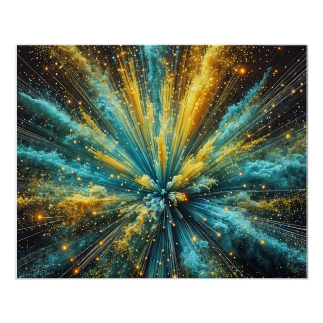 Pôster Cosmic blast (Frente)