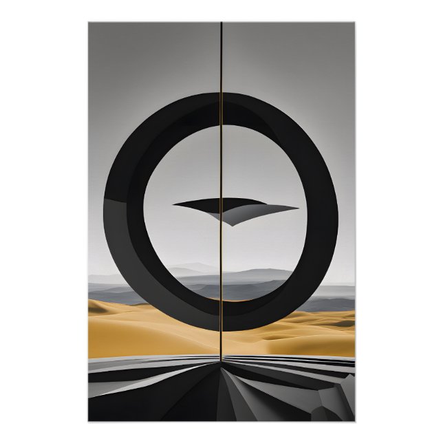 Pôster Cosmic Encounter in the Abstract Desert (Frente)