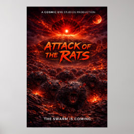 Poster Cosmic Eye™ — The Swarm Is Coming 