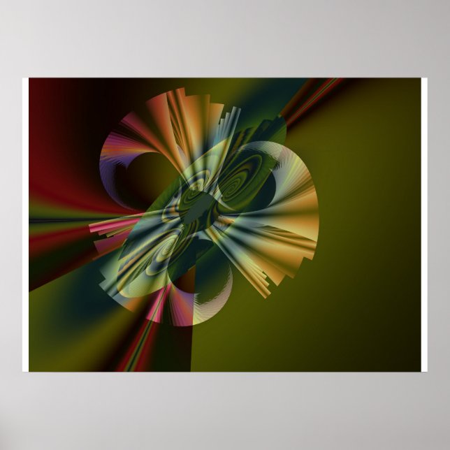 Pôster Cósmico Mandela 2 (Frente)