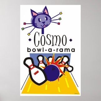Poster Cosmo bowl-a-rama