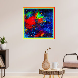 Poster Cosmos Colorburst. Comprar Agora