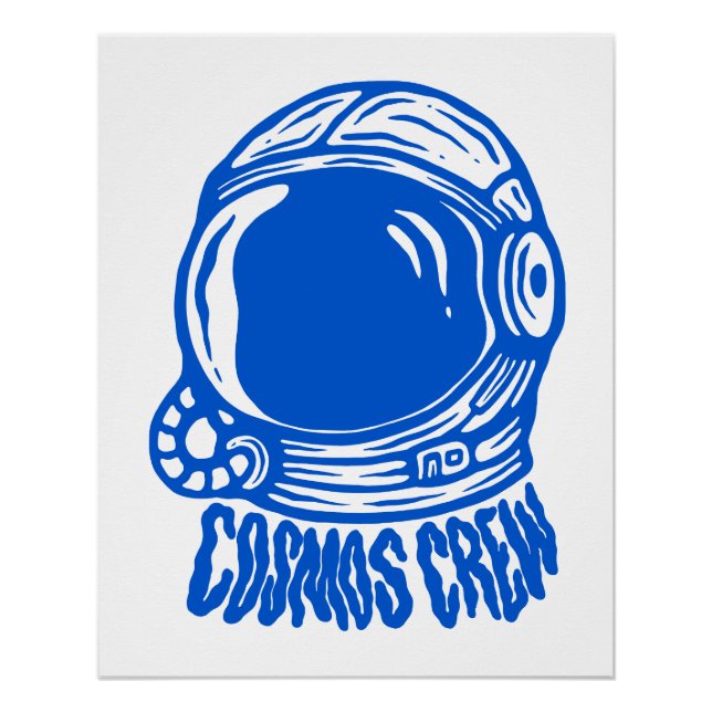 Pôster Cosmos Crew (Frente)