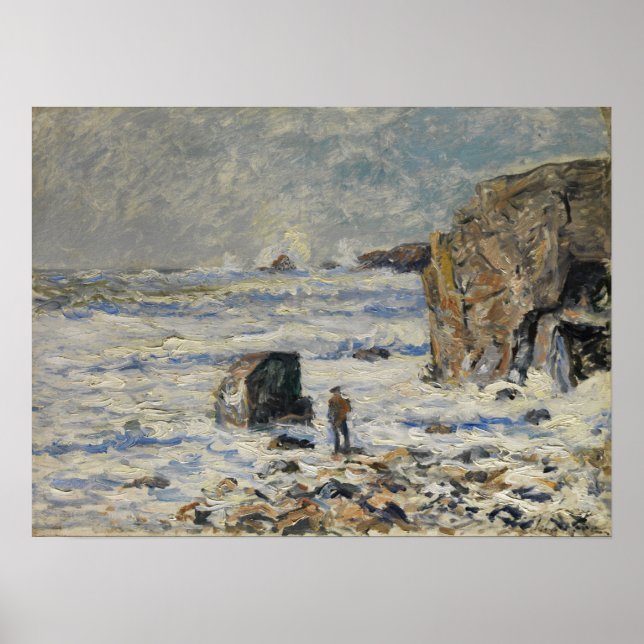 Poster Costa Bretã de Maufra (Frente)