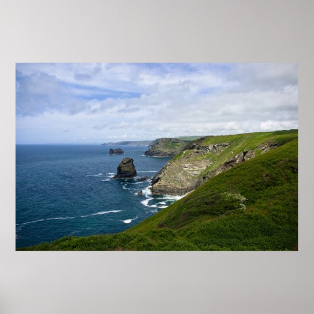 Pôster Costa Cornish (Frente)