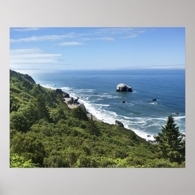 Pôster costa da Califórnia (Frente)