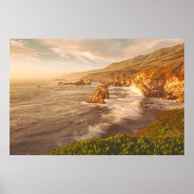 Poster Costa da Califórnia (Frente)
