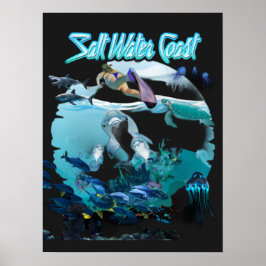 Poster Costa de Água Salgada