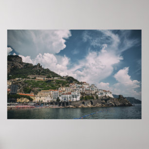 Pôster Costa de Amalfi em Italia