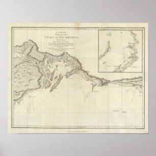 Pôster Costa de América noroeste 6