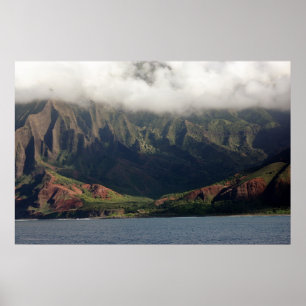 Poster Costa de Napali de Kauai