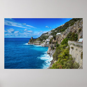 Poster Costa do Amalfi Itália