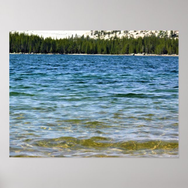 Poster Costa do Lago Tenaya, Yosemite, CA (Frente)