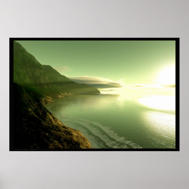 Pôster Costa do norte (Frente)