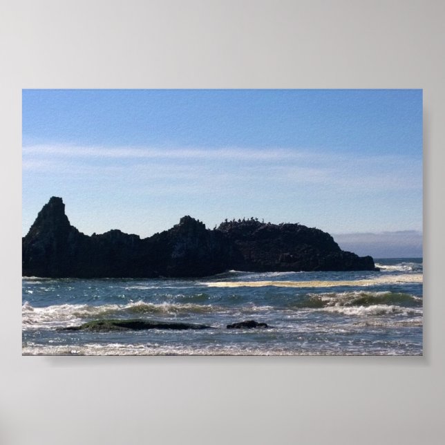 Poster Costa em Seal Rock OR (Frente)
