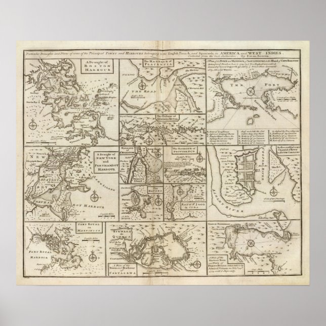 Poster Costa Leste, EUA (Frente)