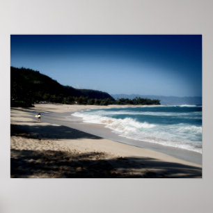 Poster Costa norte, Oahu