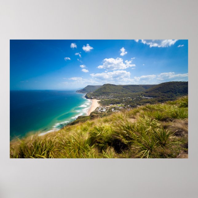 Poster Costa | Nova Gales do Sul, Austrália (Frente)