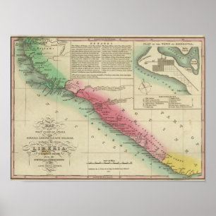 Pôster Costa oeste de África, do Sierra Leone