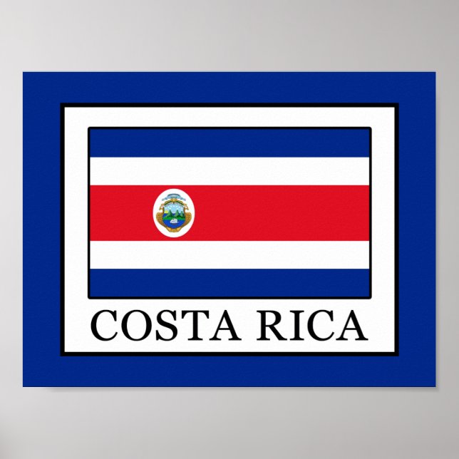 Pôster Costa Rica (Frente)