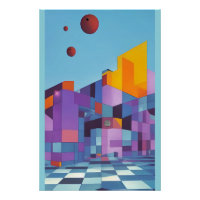 Costeira Moderna Manor (Versão B) - Ken Gage Art