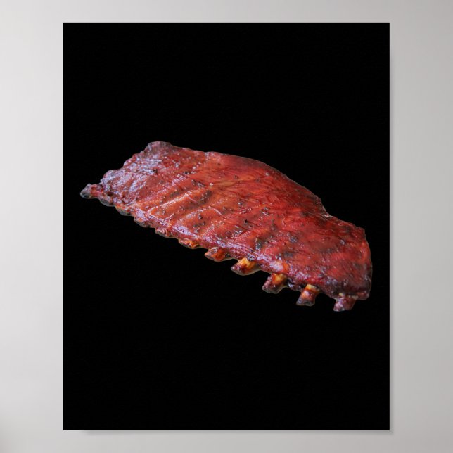 Poster Costela De Costelas Grelhadas (Frente)