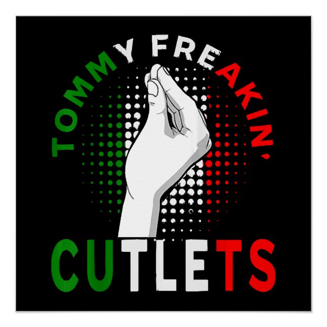 Pôster Costeletas Tommy (Frente)