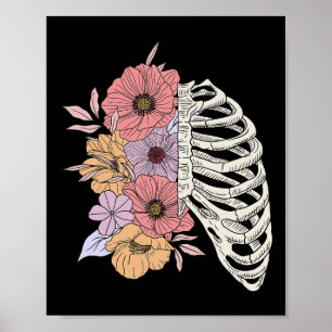 Poster Costume de Halloween Flower Flower Cage