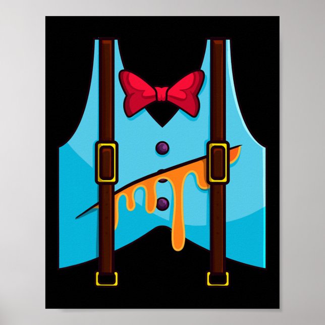 Poster Costume de Halloween Humpty Dumpty (Frente)