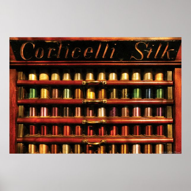 Pôster Costura - Corticelli Silk (Frente)