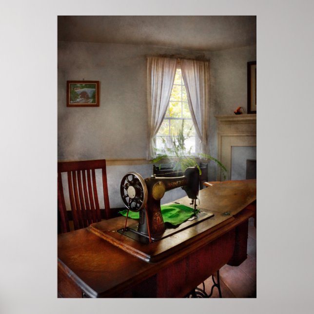 Poster Costura - Minha sala de costura (Frente)