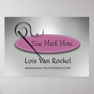 Pôster "Costureira Sewing da diva" -, costureira,