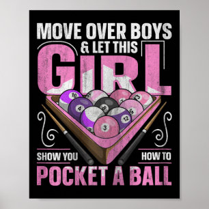Poster Cota Billiard De Piscina De Bola 8 Para Uma Rapari