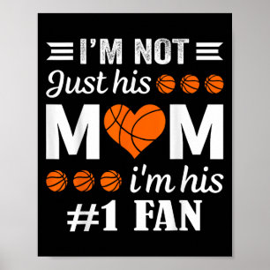 Poster Cota da Mãe do Fã de Basquete
