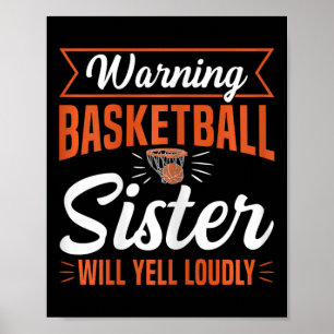 Poster Cota De Basquete Da Família Baller Para Si De Basq