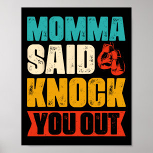 Poster Cota de Boxote Retro Funny