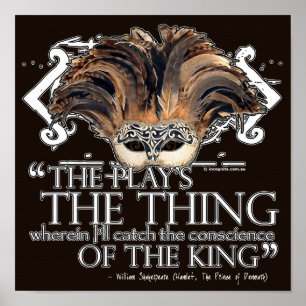 Pôster Cota de jogo de Hamlet