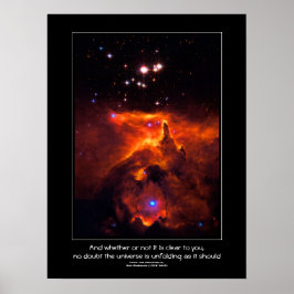 Poster Cota Desiderata - Star Cluster Pismis 24