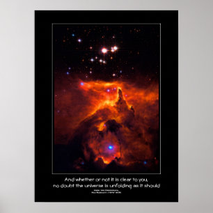 Poster Cota Desiderata - Star Cluster Pismis 24