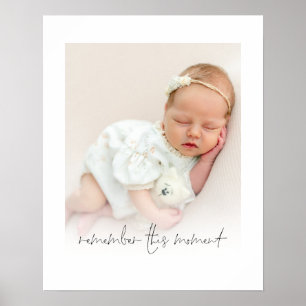 Poster Cota Fotográfica Personalizada Lembre-Se Deste Mom