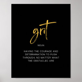 Poster Cota Inspiradora Grit