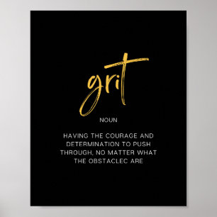 Poster Cota Inspiradora Grit