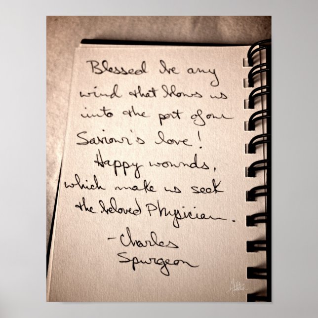 Pôster Cota Spurgeon [Impressão] (Frente)