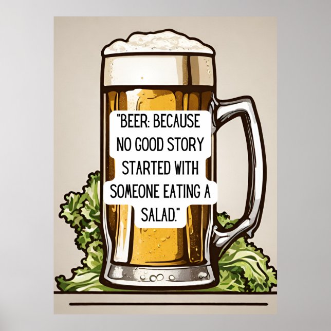 Poster Cotação Beer (Frente)