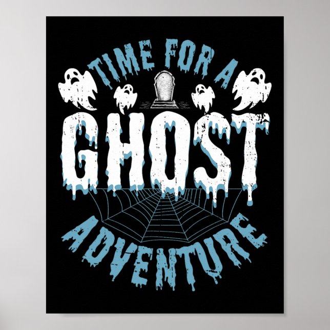 Poster Cotação De Aventuras De Caça Ao Fantasma Para Inve (Frente)